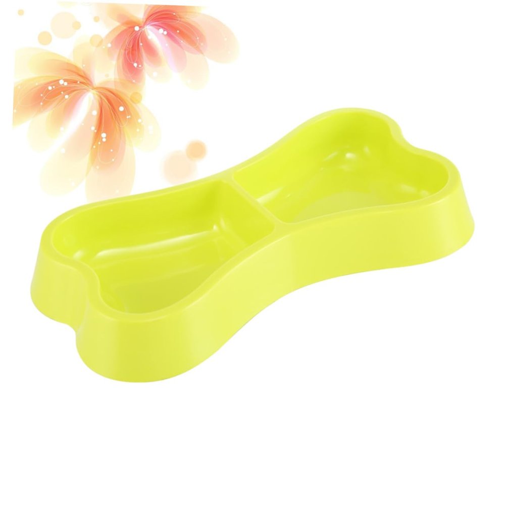 ifundom Portable Dog Bowl Bone Shape Non-Slip Design for Water and Food for Cats