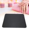 Nail Art Desk Mat with Soft Cushion, Foldable and Washable, Black PU Texture view 1