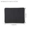 Nail Art Desk Mat with Soft Cushion, Foldable and Washable, Black PU Texture view 2