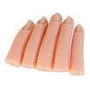 VICASKY Silicone Nail Practice Fingers, 5 Pieces, Khaki view 1