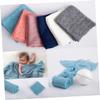 UTHCLO Mohair Wrap for Newborns with Headwear, Creative Baby Photography Props, Soft and Comfortable, White view 4