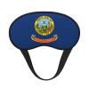 Idaho State Flag Print Sleep Mask, Unisex, Blackout, Comfortable Eye Mask for Travel, Meditation and Sleep view 1
