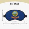 Idaho State Flag Print Sleep Mask, Unisex, Blackout, Comfortable Eye Mask for Travel, Meditation and Sleep view 4