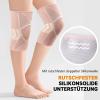 NuCamper 2-Pack Knee Sleeves for Men and Women, Compression Support for Sports, Running, Hiking, and Joint Pain view 3