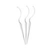 PartyKindom 3-Piece Transparent False Eyelash Application Stand Set view 1