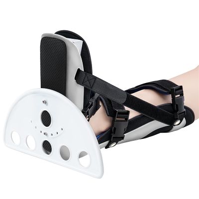 STMKB Foot Drop Orthosis, T-Shaped Adjustable Ankle Brace with Rigid Plate