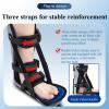 STMKB Foot Drop Orthosis, T-Shaped Adjustable Ankle Brace with Rigid Plate view 4