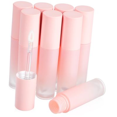 DEARMAMY 8-Piece Empty Lip Gloss Tubes with Applicators, Lip Balm Containers for DIY Lip Gloss Colors