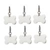 Toyvian 6-Piece Dog ID Tags view 1