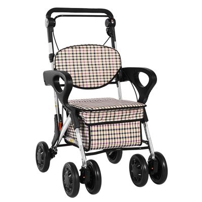 LIBANGRONG-888 Rollator Walker with Seat for Seniors