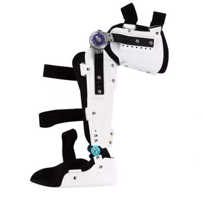 WDSOPK Hinged Knee Brace, Adjustable Knee Orthosis, Left Leg, M