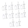 VALICLUD 10-Pack Empty Lip Gloss Tubes, Lip Balm Bottles and Wine Glass Gloss Containers view 1