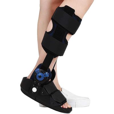 WDSOPK Adjustable Knee Brace, Foot Orthosis, Ankle and Foot Stabilizer, Large