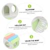 Cute Hamster Bridge for Small Pets, 1 Set, PVC, Light Green view 3