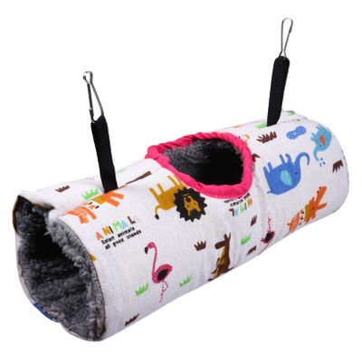 PERSELOSO Small Animal Sleeping Bag Hanging Tunnel