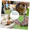 Abaodam 10-Piece Automatic Feeder for Rabbits view 2