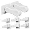 Sosoport 8-Pack Adhesive Childproof Door Handle Locks for Standard Door Levers view 1