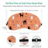 2-Pack Halloween Boo Sleep Masks for Men and Women, Breathable, No Eye Pressure view 3