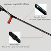 OGLFGLNY Forearm Crutches for Adults, Adjustable Folding Walking Cane with U-Shaped Elbow Rest, Lightweight Aluminum view 3