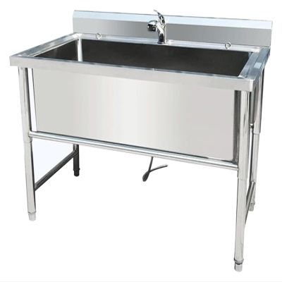 Professional Stainless Steel Dog Grooming Bath Tub