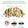 2-Pack Striped Boho Sleep Masks for Side Sleepers, Men and Women, Light-Blocking Eye Masks with Adjustable Strap view 3