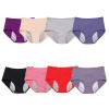 Leak-Proof Women's Underwear for Over 60s with 8-Pack Tummy Control (Purple, XL) view 1