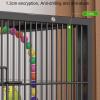 Stackable Bird Aviary with Universal Casters and Breeding Boxes, White, Small view 3
