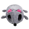 REXVTNS Small Animal-Shaped Cat Bed with Warm Plush Cave view 1