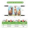 Llama and Alpaca Cat Hammock, Breathable Hanging Pet Cage Bed view 3