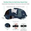 2-Pack Sleep Masks, “Hello” in Different Languages, for Men and Women, Pressure-Free Night Eye Covers, Breathable, Light-Blocking view 3