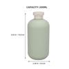 DECORNIJIA 4-Pack Empty Refillable Shampoo and Lotion Pump Bottles with Lids view 4