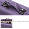 NSTVVEE Professional Folding Aluminum Massage Table with Face Hole and Carrying Bag, 185 × 60 cm, Purple view 3