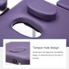 NSTVVEE Professional Folding Aluminum Massage Table with Face Hole and Carrying Bag, 185 × 60 cm, Purple view 4