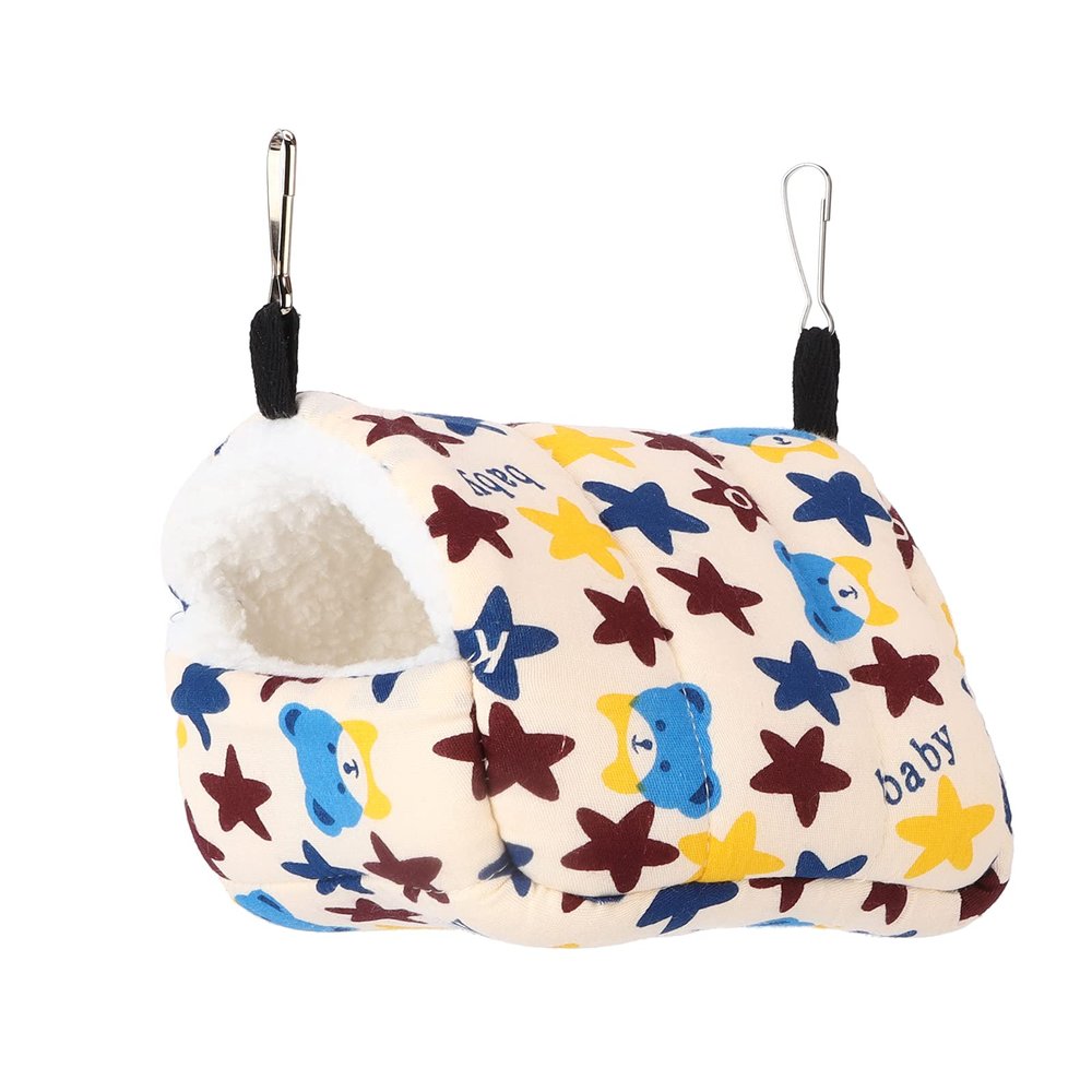 REXVTNS Small Pet Hanging Hammock, 8 x 8 in. Star-Shaped