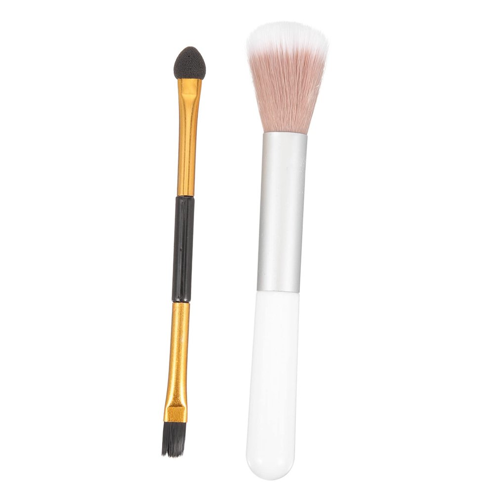 2-Piece Double-Sided Eye Makeup Brush Set
