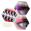 9 Pairs of Colored False Eyelashes for Halloween and Cosplay view 2