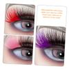 9 Pairs of Colored False Eyelashes for Halloween and Cosplay view 4