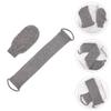minkissy 1-Piece Bamboo Fiber Bath Glove, Comfortable Exfoliating Towel for Body Cleansing, Legs, Removes Dead Skin Cells and Promotes view 2