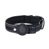 Dog AirTag Tracking Cover for Positioning and Training Collar, Nylon Pet Collar (B, L) view 1