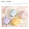 OFFIGAM Silicone Brush Cleaning Box Set for Makeup Brushes and Sponges, Compact 2-Piece Set view 2