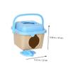 Toyvian Small Animal Transport Box view 2
