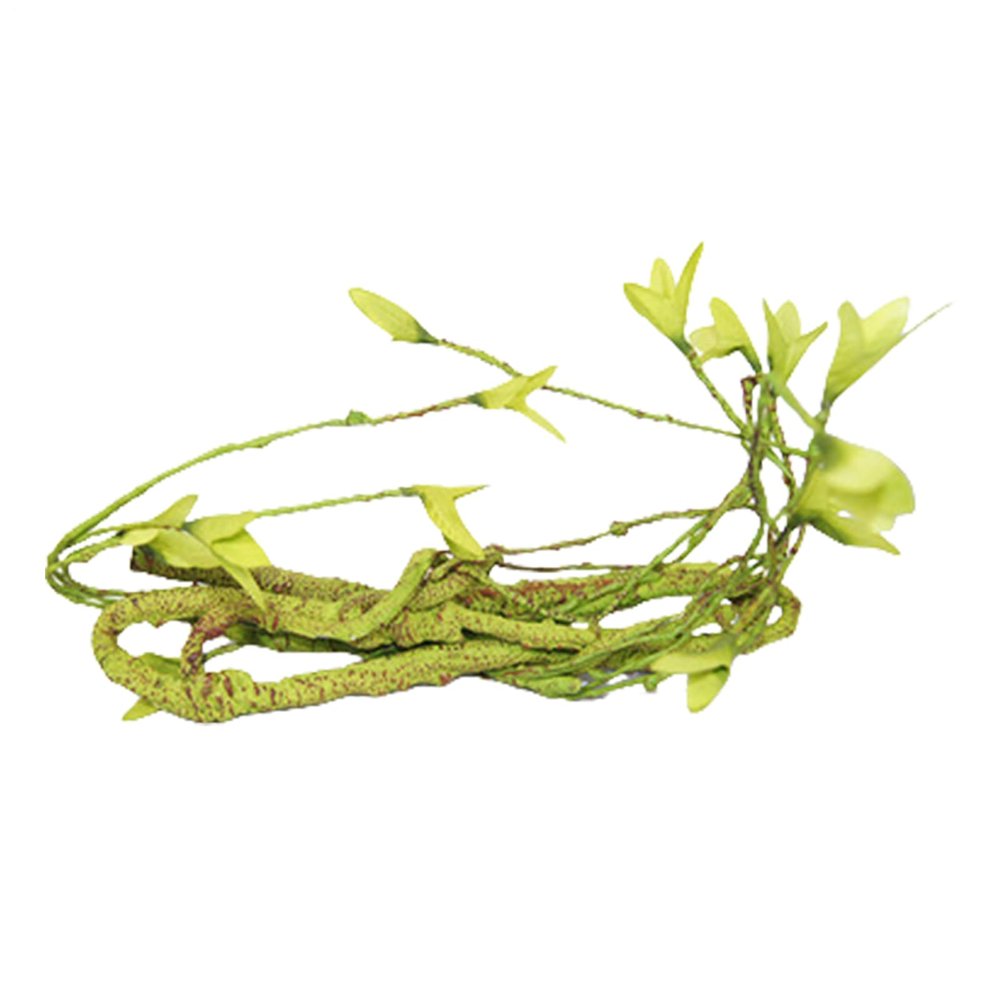 Artificial Plants for Reptiles, Flexible Faux Wood Decor