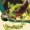 Artificial Plants for Reptiles, Flexible Faux Wood Decor view 3