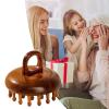 Wooden Scalp Massage Comb view 3