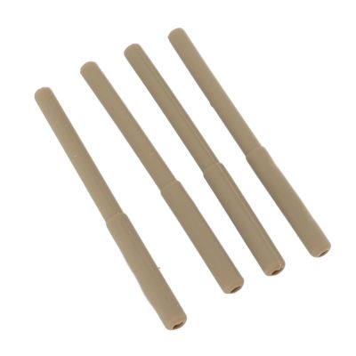 4-Piece Non-Slip Silicone Sleeves for Spider Stove Legs, Heat-Resistant, 8.8 cm, Khaki
