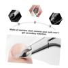 VICASKY Stainless Steel Cuticle Scissors with Barbs view 3
