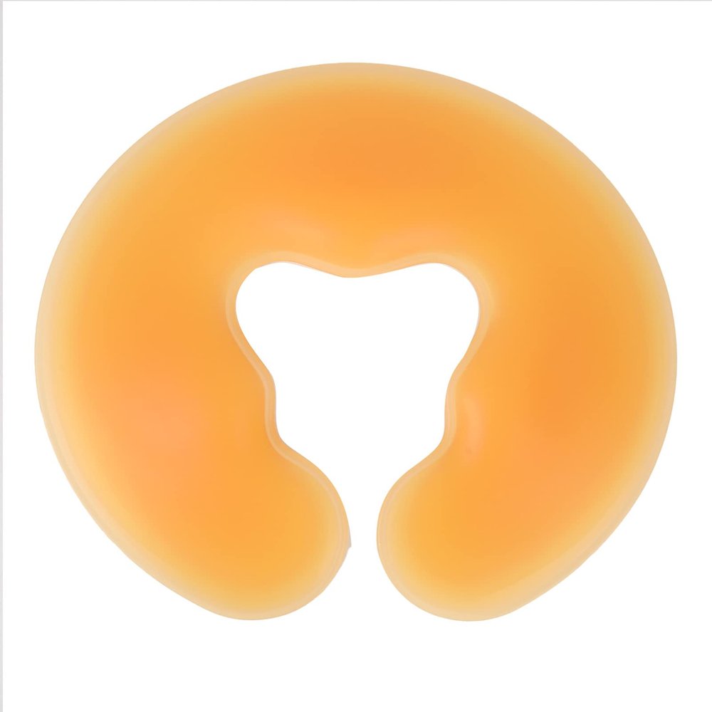 Saluaqui Soft Facial Massage Relaxation Pillow – Ergonomic Silicone Headrest Pad