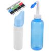Nasal Rinse Bottle Set for Nasal Cavity Cleaning, 1 Set, PP, Blue view 1