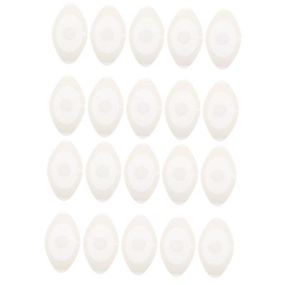 Supvox 20-Pack Waterproof Baby Navel Protection Patches, White, Oval