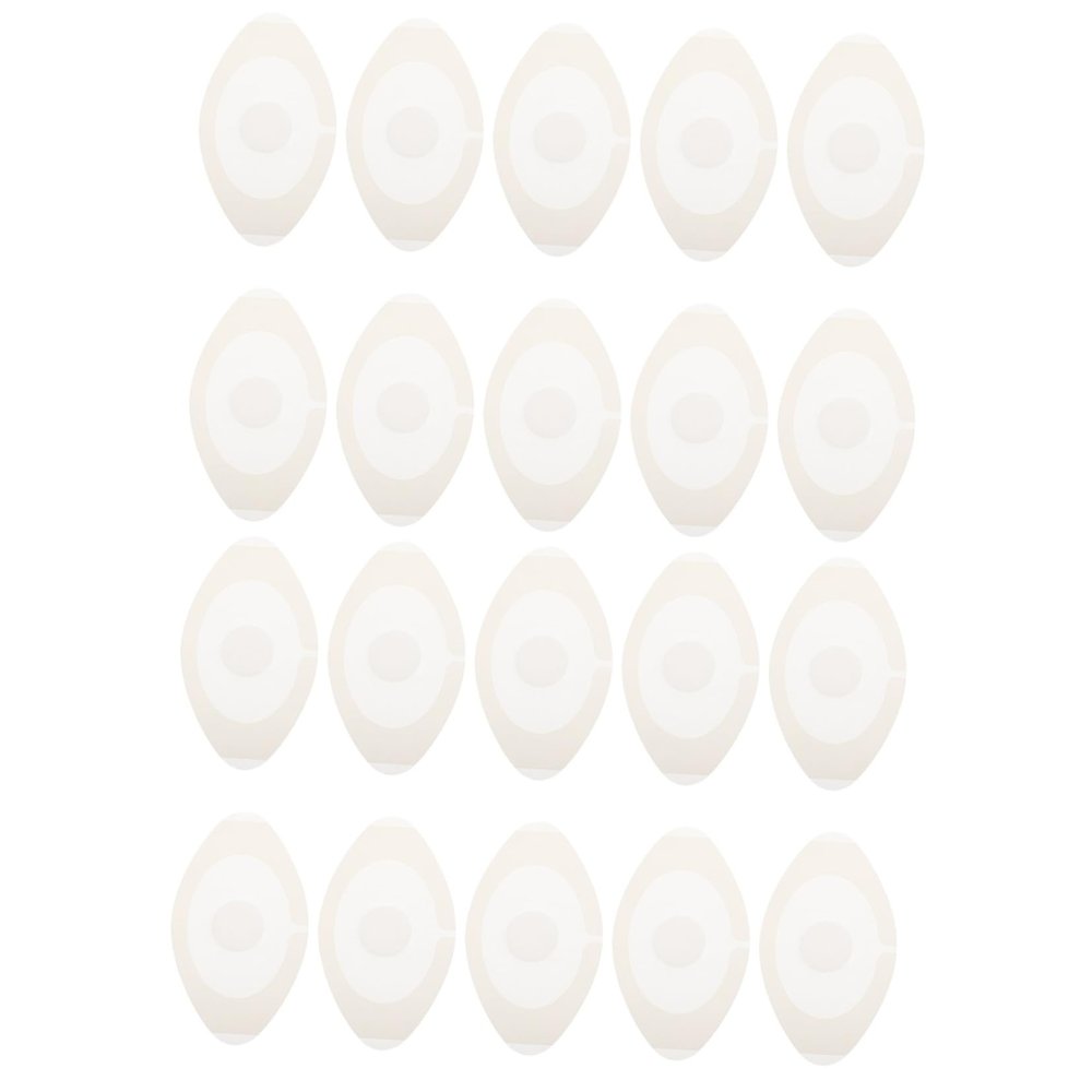 Supvox 20-Pack Waterproof Baby Navel Protection Patches, White, Oval